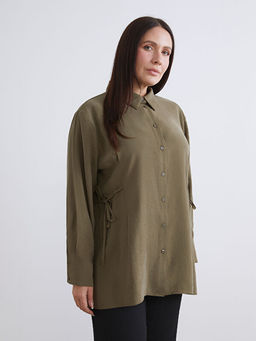 Modal Kar???ml? Kad?n G?mlek Tunik