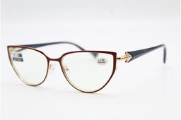 Готовые очки GLODIATR 2664 55-16-143 (фотохром+блюблокер)