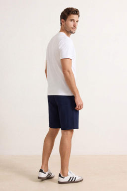 Lacivert Regular/Normal Kesim Dokulu Burumcuk Sort & Bermuda TMNSS26SR00002 - Trendyolmilla фото 3