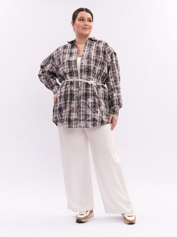 Брюки льняные BB31052WHT04