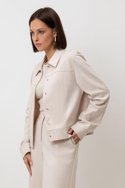 ЕВТ 3278/бежевый жакет жен