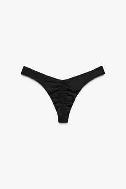GATHERED BIKINI BOTTOM - Zara фото 3