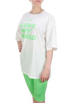 KD-867 GREEN Костюм-двойка женский 7986 TREND