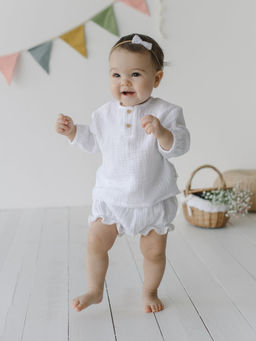 Рубашка муслиновая Сахар 0+ - Bungly фото 4