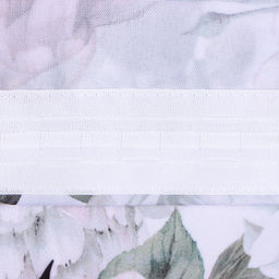 Комплект штор для кухни с подхватами Этель Пионы 145?180 см-2 шт., 100% п/э