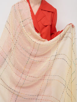 ЛЕН ВИСКОЗА Большой, легкий, красивый палантин - Tantino фото 6