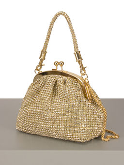 LACCOMA сумка ST126-золотой стразы