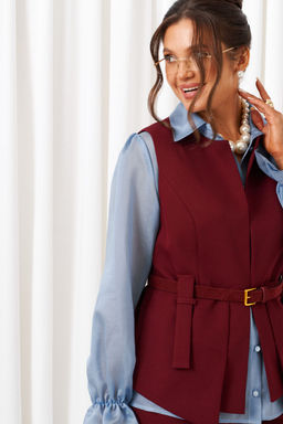 Костюм Beautiful Free 6440 марсала+голубой