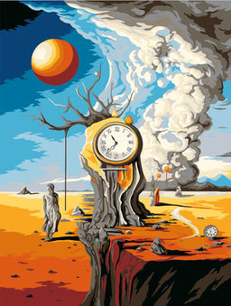 ФРЕЯ PNB/PM-322 Набор для раскрашивания по номерам 40 х 30 см Миры Дали