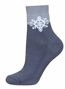 Цена за 2 пары Носки короткие Conte Elegant, серый