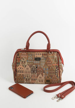 Сумка женская саквояж №303.1