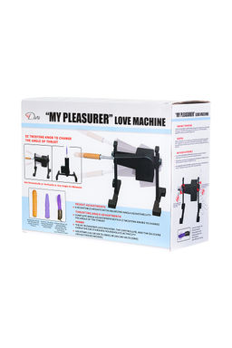 Секс-машина Diva My Pleasure, с двумя насадками, металл, черная, 33 см  фото 9