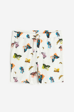 Pantal?n corto de pijama con dise?o estampado