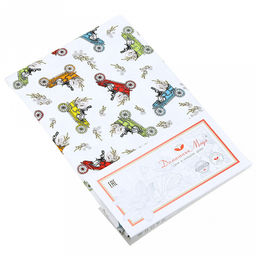 "Путешествие" Скатерть рогожка 120х150см, 171г/м2, хлопок 100%, "Домашняя мода" (Россия)