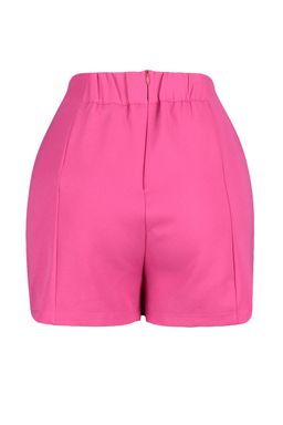 TRENDYOLMILLA Lacivert Cift Y?rtmacl? Super Mini Dokuma Sort Etek TWOSS20SR0364 фото 9