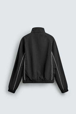 CHAQUETA T?CNICA CONTRASTES / Negro - Zara фото 8