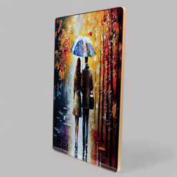 Картина акрил «Вечернее свидание», 60×39.5 см