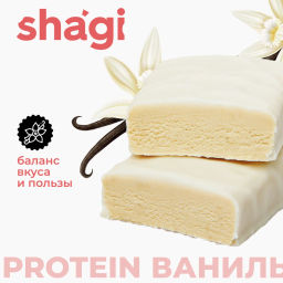 Протеиновый батончик shagi со вкусом ванили, 40 г - Proteinrex фото 2