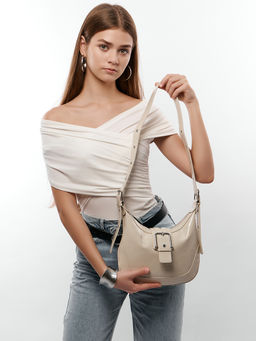 LACCOMA сумка Q3361-молочный натуральная кожа