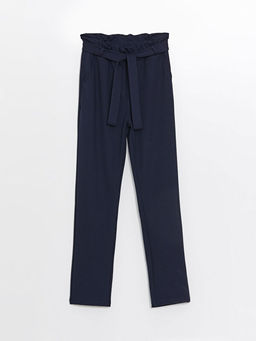 Beli Lastikli K?z ?ocuk Pantolon