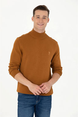 U. S. Polo Assn Мужской базовый свитер кокосового цвета