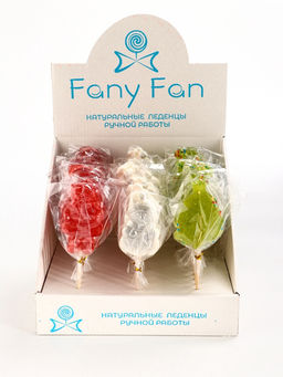 Цена за 36 шт. Леденец новогодний Микс фигурный, со вкусом малины, вишни, дыни, 30 г - Simaland фото 3