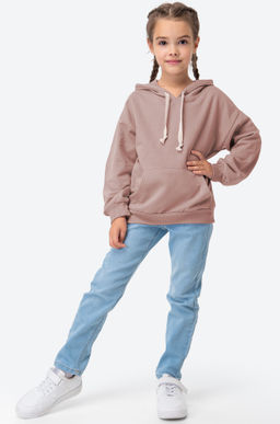 Толстовка для девочки из футера с микроначесом Bonito  фото 10