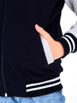 Бомбер "Бригер",темно-синий