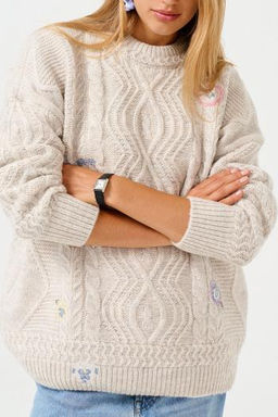 Джемпер 2918 анютины глазки