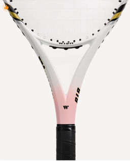 Ракетка для большого тенниса WISH Air Flex 818 26, розовый/белый  фото 3