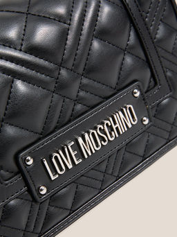 Женская сумка на плечо LOVE MOSCHINO QUILTED BAG Артикул 4561339, черный  фото 2