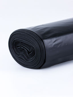 Мешки для мусора 180 л, 80 мкм, ПВД, 10 шт, цвет черный