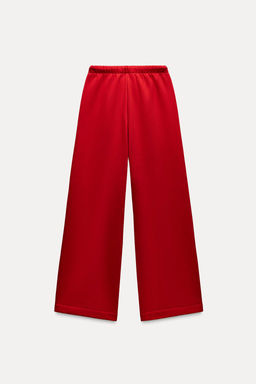 STRAIGHT-LEG PLUSH TROUSERS - Zara фото 42