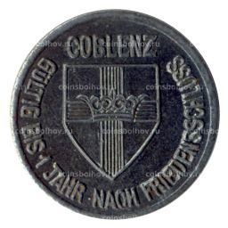 10 пфеннигов 1918 года Германия  Нотгельд (Кобленц)