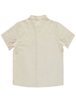 Рубашка для мальчиков Civil Boys 6-9 лет каменного цвета