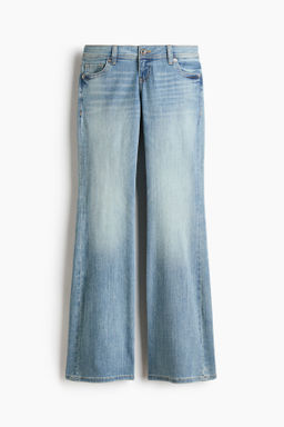 Flared Leg Ultra Low Waist Jeans