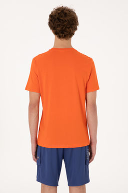 Erkek Regular Fit Bisiklet Yaka Nar _i_e_i Ti__rt Sepette S_rpriz _ndirim - U.s. polo assn фото 5