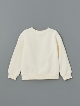 Bisiklet Yaka K?z ?ocuk Kal?n Sweatshirt - Waikiki фото 2