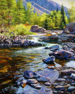 Алмазная мозаика на подрамнике 40х50