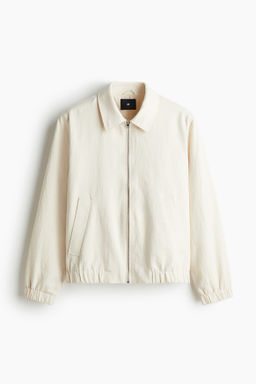 Chaqueta en mezcla de lino Regular Fit