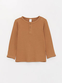 Bisiklet Yaka Uzun Kollu Erkek Bebek Pijama Tak?m? - Waikiki фото 2