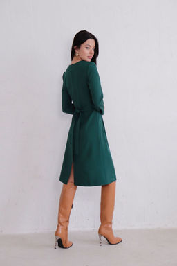 Платье-футляр с акцентом на талию - Martichelli фото 9