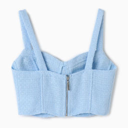 Корсет женский твидовый MIST, размер 48 (XL), голубой