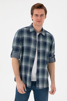 Erkek Lacivert Uzun Kollu G_mlek Sepette S_rpriz _ndirim