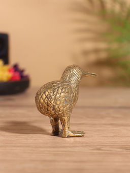 Сувенир «Киви», 6×2.5×5 см, бронза