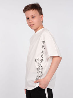 Футболка для мальчика 52414 Lets go