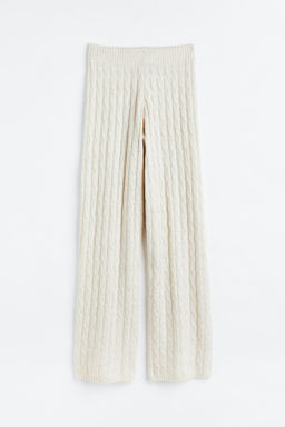 Pantalon en punto trenzado - H&m фото 8
