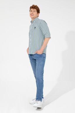 Erkek Ye_il Uzun Kollu G_mlek