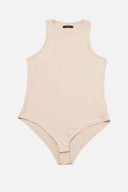 Tas Halter Yaka Vucuda Oturan Esnek Alttan c?tc?tl? Orme Body TWOSS20BD0044