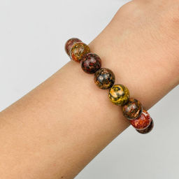 Браслет из регулируемый из Яшмы от 19 см - Радуга самоцветов фото 4